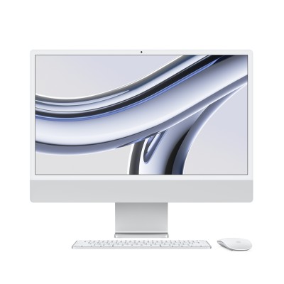 iMac 24英寸 4.5K M3 8G 256G [8+8核] 银 蓝 粉 绿